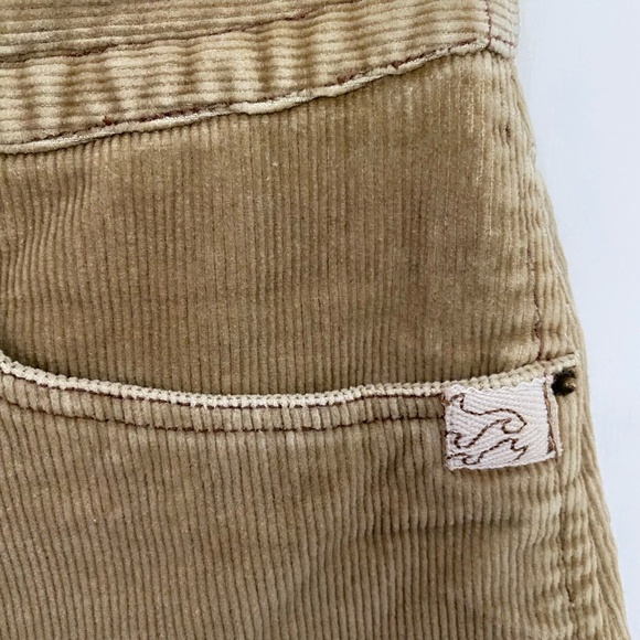 Billabong Brown Corduroy Mini/Mid length Casual Skirt. Sz 6 - Picture 8 of 15